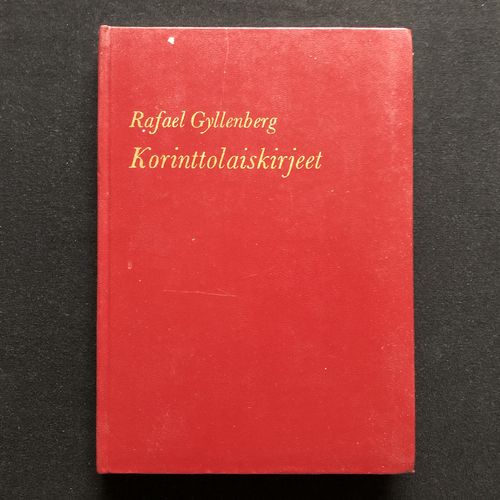 Korinttolaiskirjeet – Rafael Gyllenberg (käytetty)