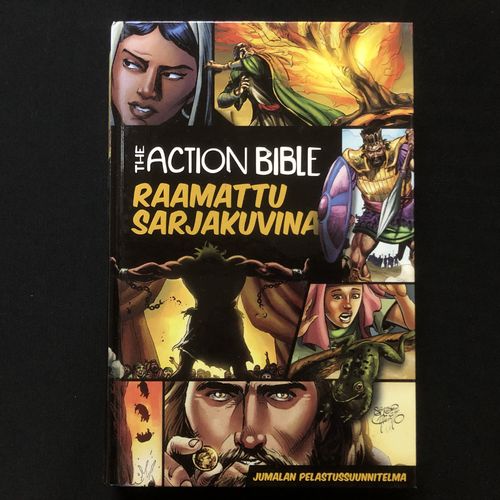 Raamattu sarjakuvina – The Action Bible (Suomenkielinen) (käytetty)
