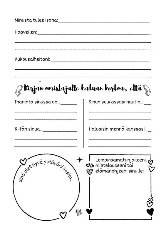 Viivi ja Verneri ystäväkirja